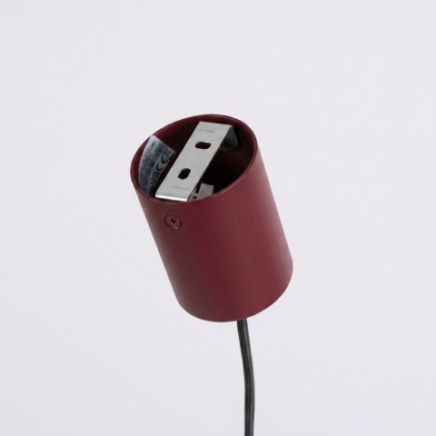 Sollux Lighting Żyrandol AURA 4 burgund Gx53
