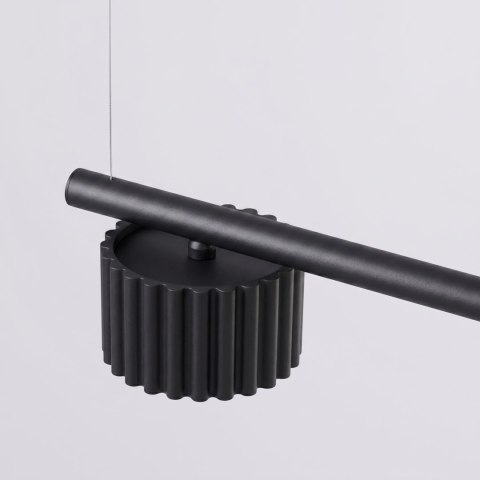 Sollux Lighting Żyrandol AURA 4 czarna Gx53