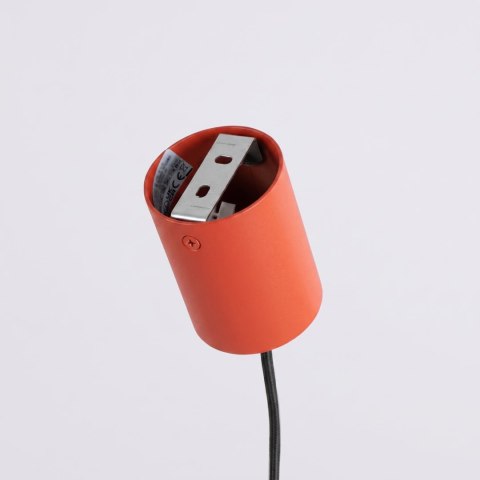 Sollux Lighting Żyrandol AURA 4 czerwona Gx53