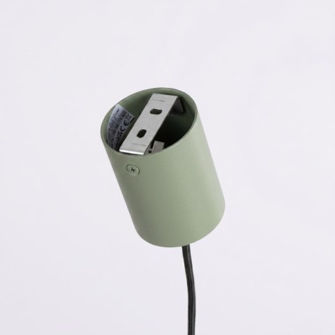 Sollux Lighting Żyrandol AURA 4 zielona oliwka Gx53