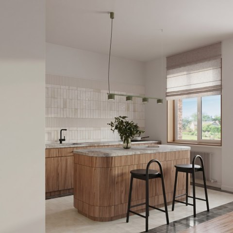 Sollux Lighting Żyrandol AURA 4 zielona oliwka Gx53