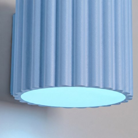 Sollux Lighting Kinkiet AURA błękitny G9