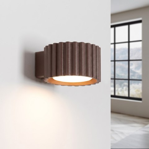 Sollux Lighting Kinkiet AURA brązowy Gx53