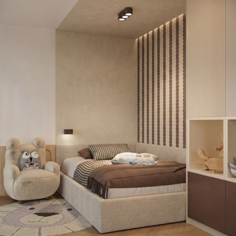 Sollux Lighting Kinkiet AURA brązowy Gx53