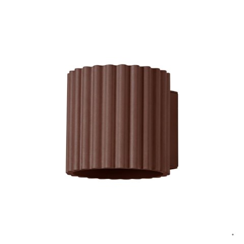 Sollux Lighting Kinkiet AURA brązowy G9