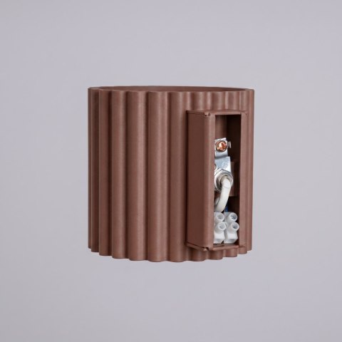 Sollux Lighting Kinkiet AURA brązowy G9