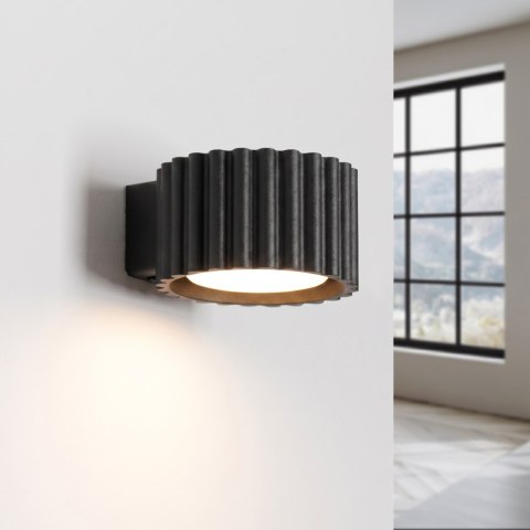 Sollux Lighting Kinkiet AURA czarny Gx53