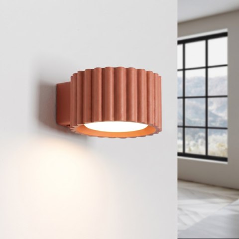 Sollux Lighting Kinkiet AURA ochra czerwona Gx53