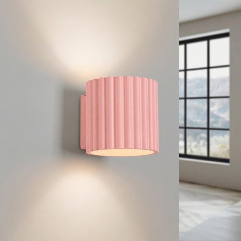 Sollux Lighting Kinkiet AURA różowy G9