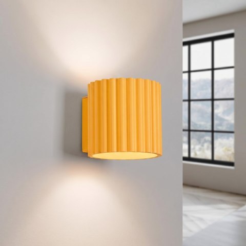 Sollux Lighting Kinkiet AURA żółty G9