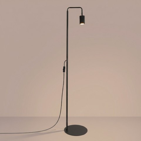 Sollux Lighting Lampa podłogowa KARBON 1 czarna