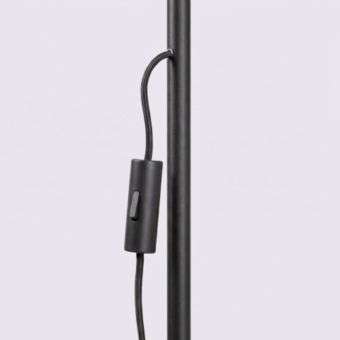 Sollux Lighting Lampa podłogowa KARBON 1 czarna