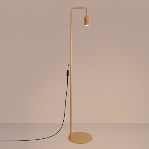 Sollux Lighting Lampa podłogowa KARBON 1 złota