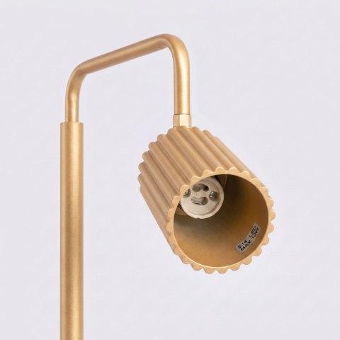 Sollux Lighting Lampa podłogowa KARBON 1 złota