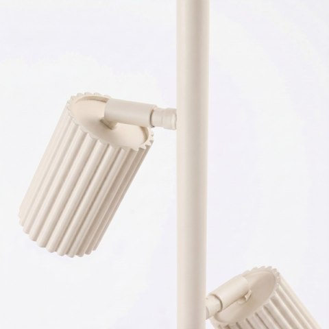 Sollux Lighting Lampa podłogowa KARBON 3 beżowa
