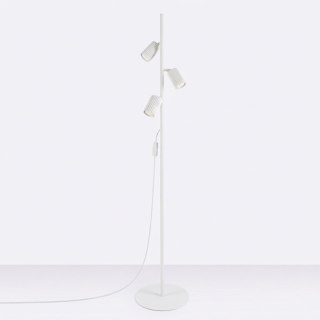 Sollux Lighting Lampa podłogowa KARBON 3 biała