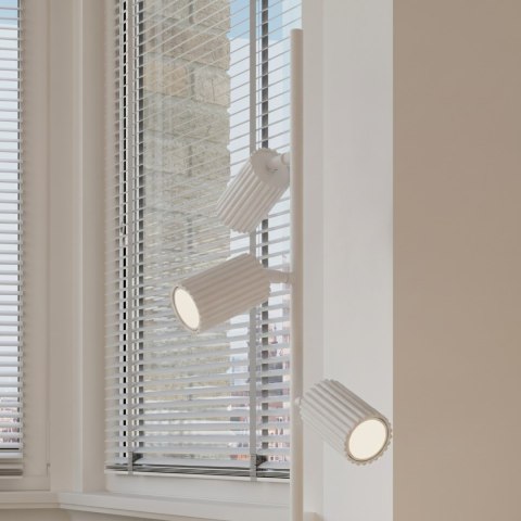 Sollux Lighting Lampa podłogowa KARBON 3 biała