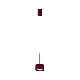 Sollux Lighting Lampa wisząca AURA 1 burgund Gx53