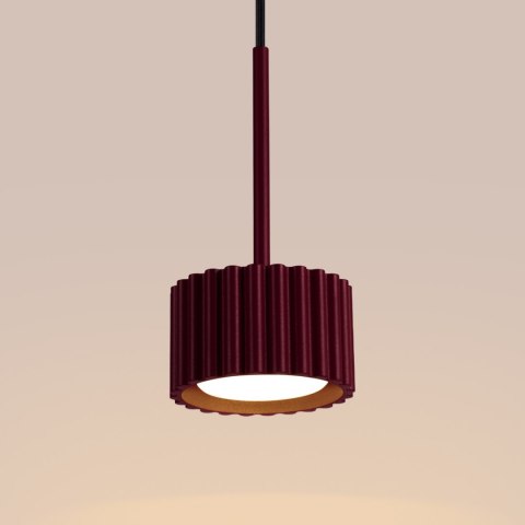 Sollux Lighting Lampa wisząca AURA 1 burgund Gx53