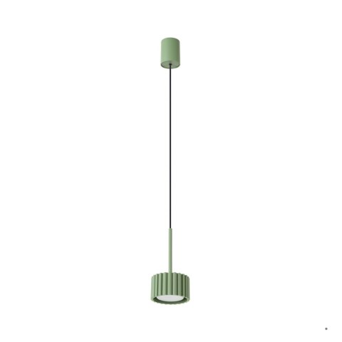 Sollux Lighting Lampa wisząca AURA 1 szałwiowa Gx53