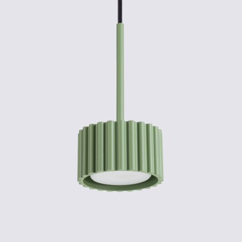 Sollux Lighting Lampa wisząca AURA 1 szałwiowa Gx53