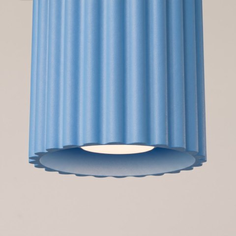 Sollux Lighting Plafon AURA 1 błękitny GU10