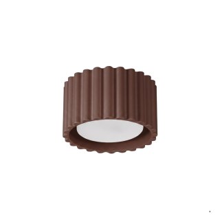 Sollux Lighting Plafon AURA 1 brązowy Gx53