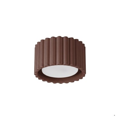 Sollux Lighting Plafon AURA 1 brązowy Gx53