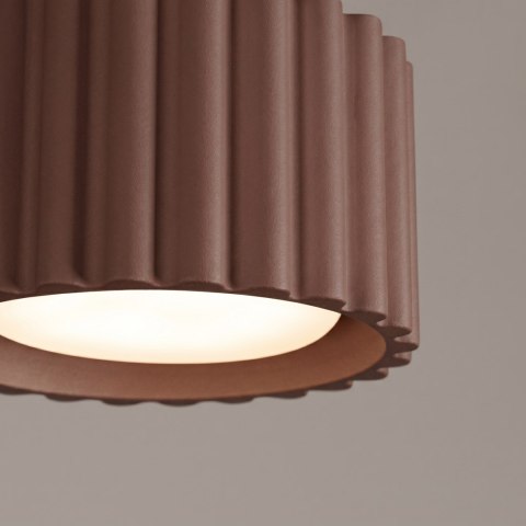 Sollux Lighting Plafon AURA 1 brązowy Gx53