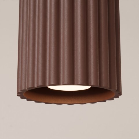 Sollux Lighting Plafon AURA 1 brązowy GU10