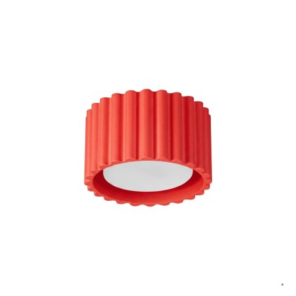 Sollux Lighting Plafon AURA 1 czerwony Gx53