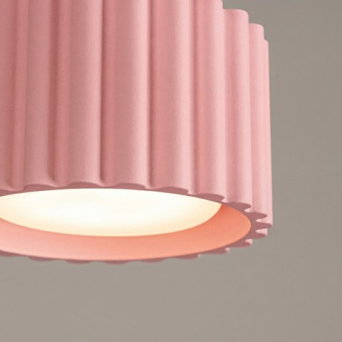 Sollux Lighting Plafon AURA 1 różowy Gx53