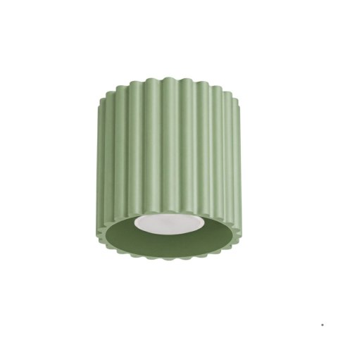 Sollux Lighting Plafon AURA 1 szałwiowy GU10