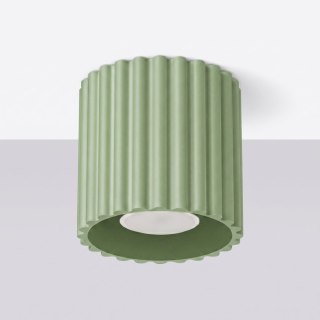 Sollux Lighting Plafon AURA 1 szałwiowy GU10