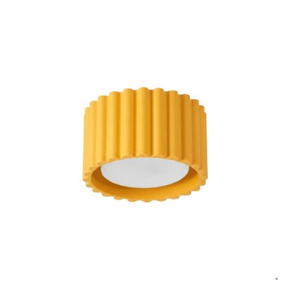 Sollux Lighting Plafon AURA 1 żółty Gx53
