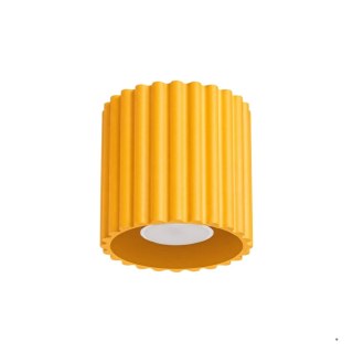 Sollux Lighting Plafon AURA 1 żółty GU10
