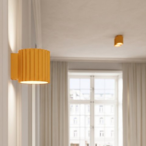 Sollux Lighting Plafon AURA 1 żółty GU10