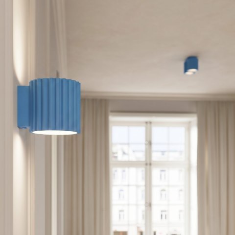 Sollux Lighting Plafon AURA 2 błękitny Gx53