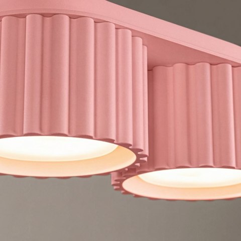 Sollux Lighting Plafon AURA 2 różowy Gx53