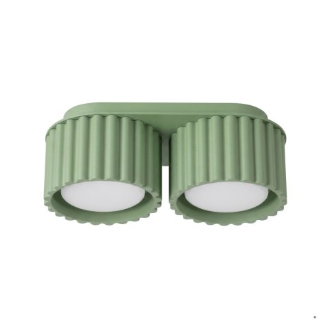 Sollux Lighting Plafon AURA 2 szałwiowy Gx53