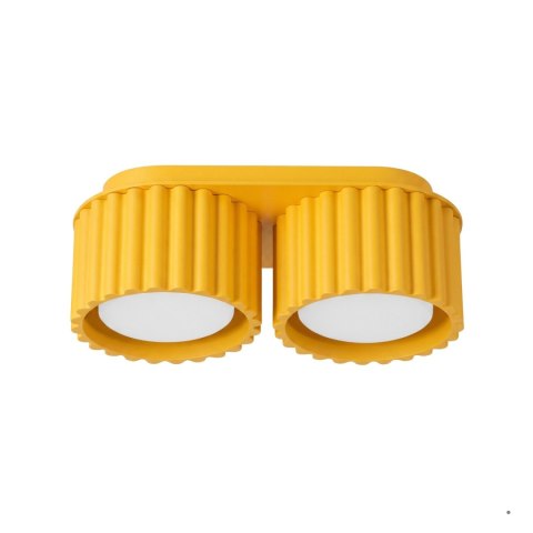 Sollux Lighting Plafon AURA 2 żółty Gx53