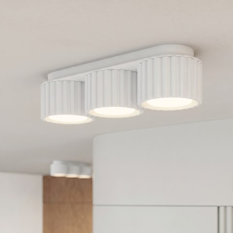 Sollux Lighting Plafon AURA 3 biały Gx53