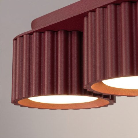 Sollux Lighting Plafon AURA 3 burgund Gx53