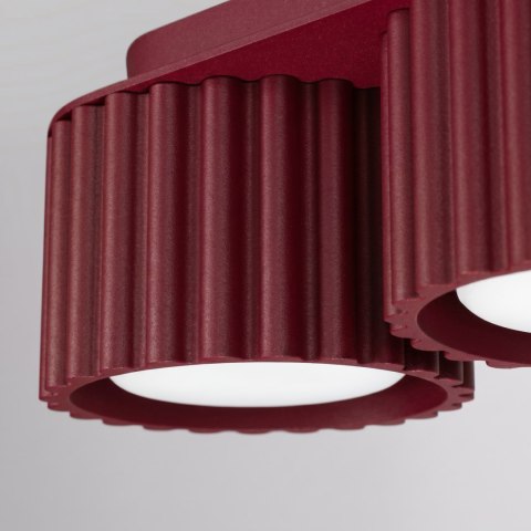 Sollux Lighting Plafon AURA 3 burgund Gx53
