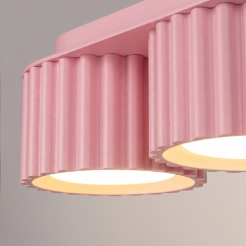 Sollux Lighting Plafon AURA 3 różowy Gx53