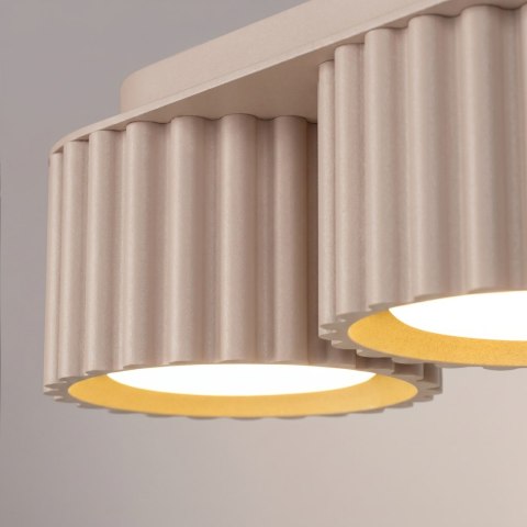 Sollux Lighting Plafon AURA 3 taupe Gx53