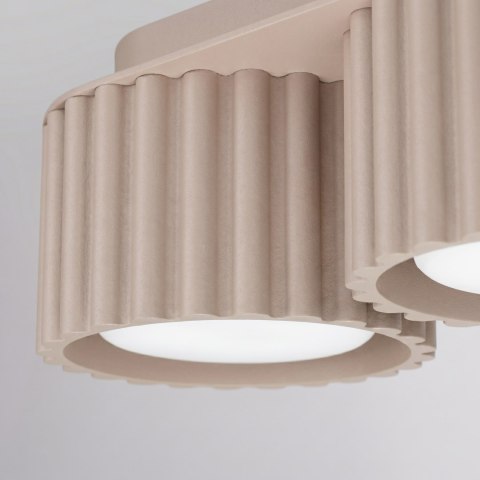 Sollux Lighting Plafon AURA 3 taupe Gx53