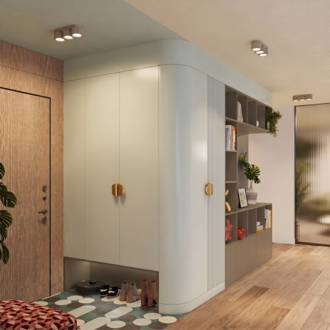 Sollux Lighting Plafon AURA 3 taupe Gx53