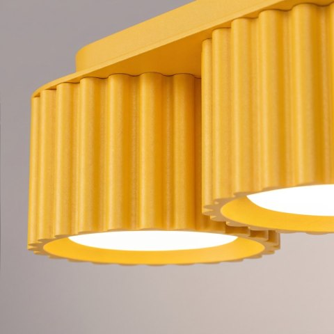 Sollux Lighting Plafon AURA 3 żółty Gx53