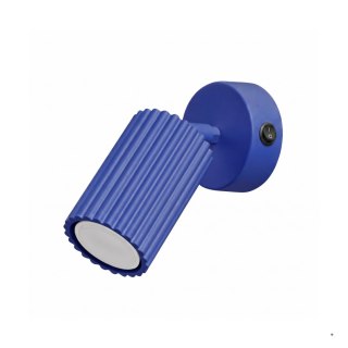 Sollux Lighting Kinkiet KARBON ultramaryna z włącznikiem